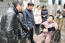武陵区政府副区长金星武走访慰问残疾人