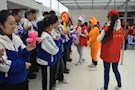 湖南幼师学院志愿者团队来武陵区东城阳光家园开展“学雷锋”志愿服务活动