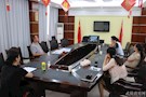 区残联党支部开展“两学一做”专题讨论学习
