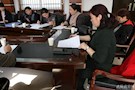 区残联开展综治民调知识引导宣传