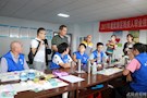 市残联实地调研武陵区残疾人教就工作